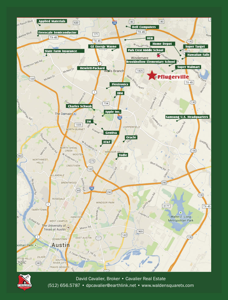 map of Austin